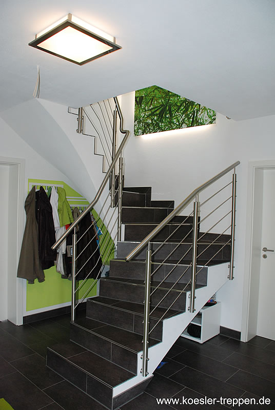Illustration – Geländer - Kösler Treppen - Neugersdorf